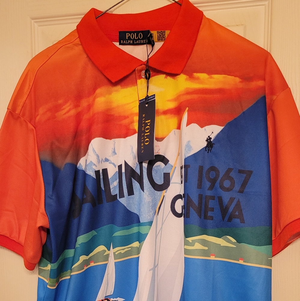 Ralph Lauren Polo Shirt Blue Performance Fit